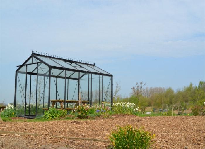 invernadero de jardín en cristal ACD